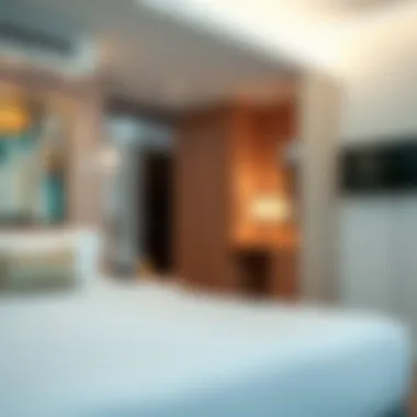 Cozy and well-furnished hotel room ideal for budget travelers in Dubai.