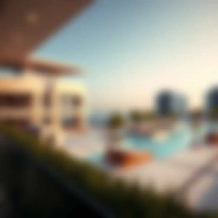 Investment opportunities depicted through visuals of Al Badia Residence