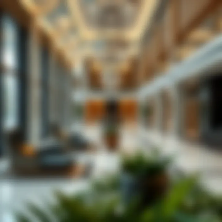 Modern architectural details of Al Hathboor Residence