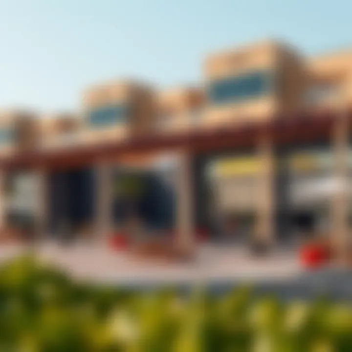 Engaging Community Areas in Al Khail Gate Vibrant community spaces within Al Khail Gate