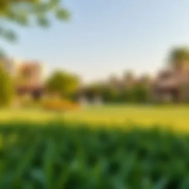 Lush Green Parks and Recreation in Al Maryah Vista Lush green parks and recreational areas within Al Maryah Vista promoting an active lifestyle
