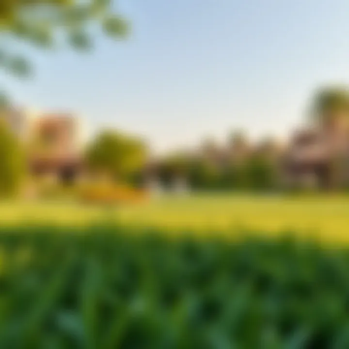 Lush Green Parks and Recreation in Al Maryah Vista Lush green parks and recreational areas within Al Maryah Vista promoting an active lifestyle