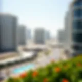 Panoramic view of Al Maryah Vista showcasing modern architecture and vibrant community spaces