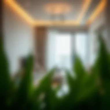 A modern flat in Al Nahda showcasing contemporary design