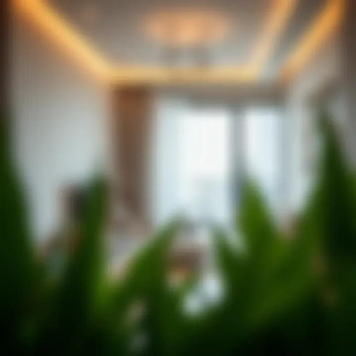 A modern flat in Al Nahda showcasing contemporary design