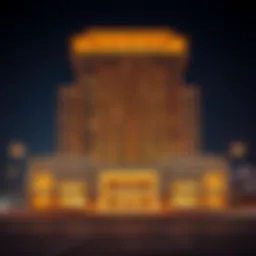 Stunning architectural view of Al Raha Building in Al Barsha