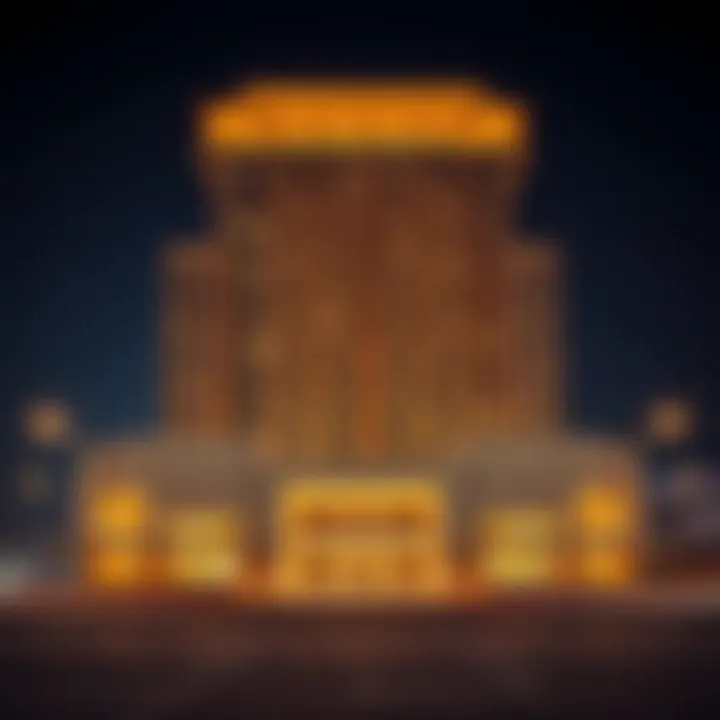 Stunning architectural view of Al Raha Building in Al Barsha