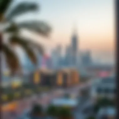 Skyline of Al Warsan Stunning skyline view of Al Warsan