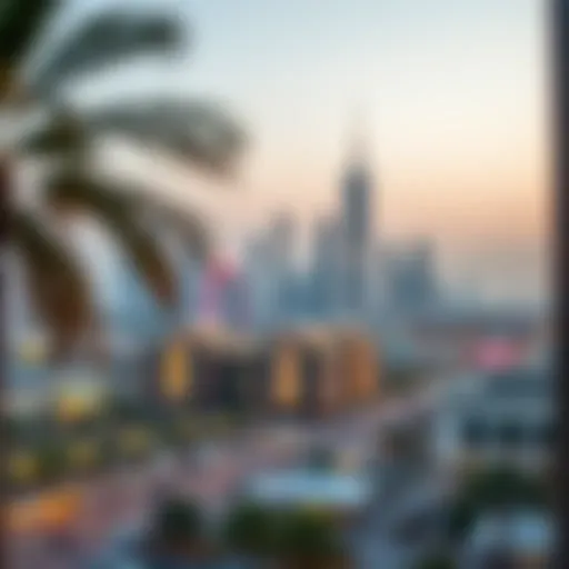 Skyline of Al Warsan Stunning skyline view of Al Warsan