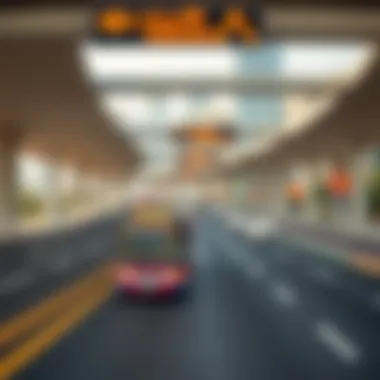 Transport Links in Al Warsan Transport connectivity in Al Warsan