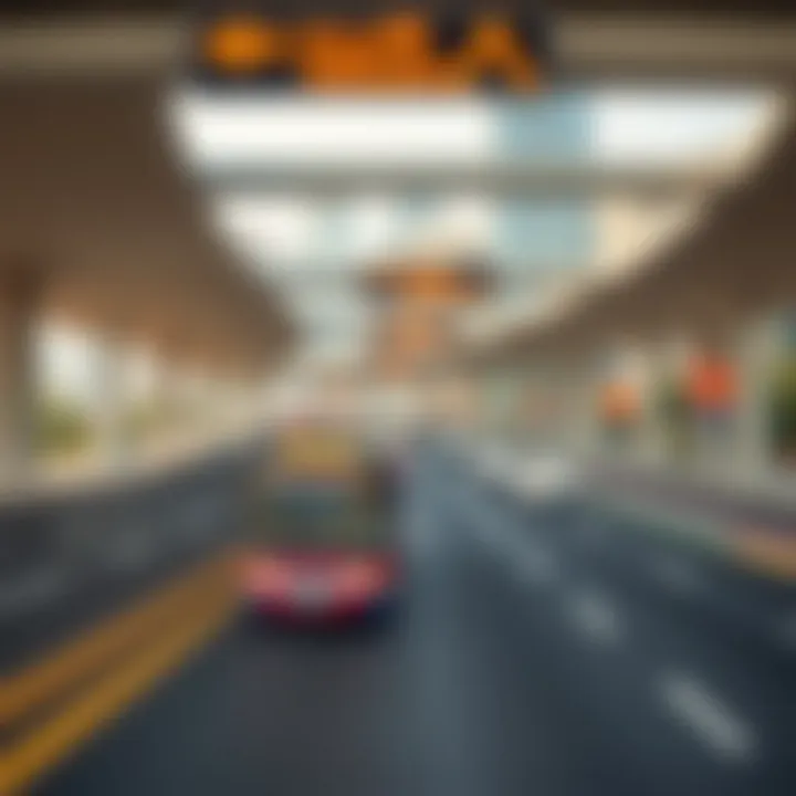 Transport Links in Al Warsan Transport connectivity in Al Warsan