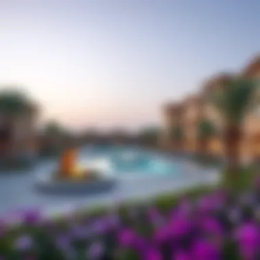 Rendering of community amenities in Bianca Dubailand, emphasizing a luxurious lifestyle.