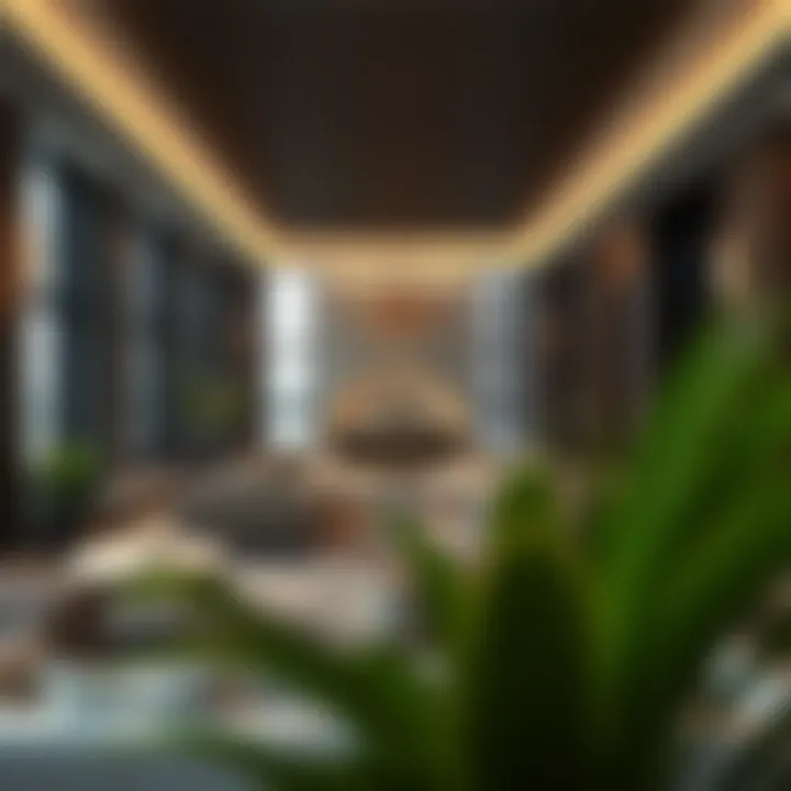 Luxurious amenities at Binghatti Onyx highlighting comfort and sophistication