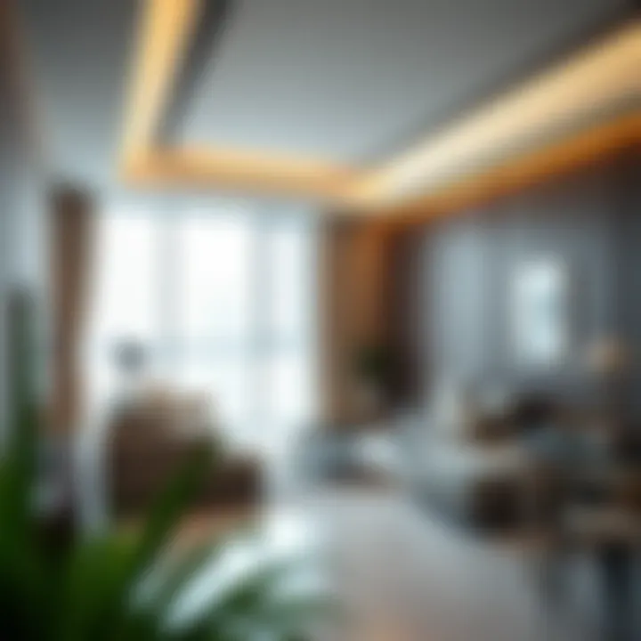 Interior layout of a unit in Bloom Heights