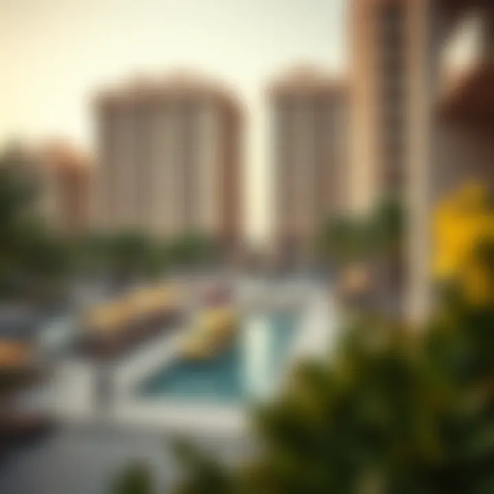 View of Bloom Heights' location in Dubai