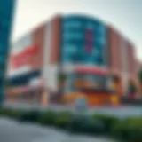 Exterior view of Carrefour Business Bay showcasing modern architecture