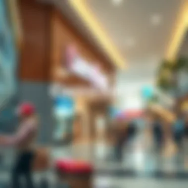 Graphic representation of Carrefour's market position in Dubai's retail landscape