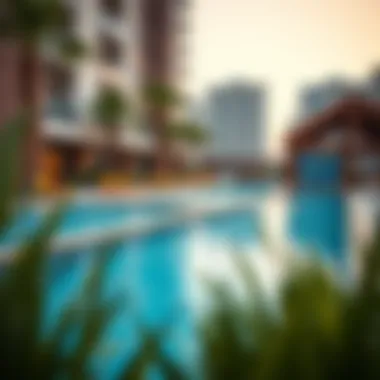 Vibrant community amenities at Cloud 9 Dubai