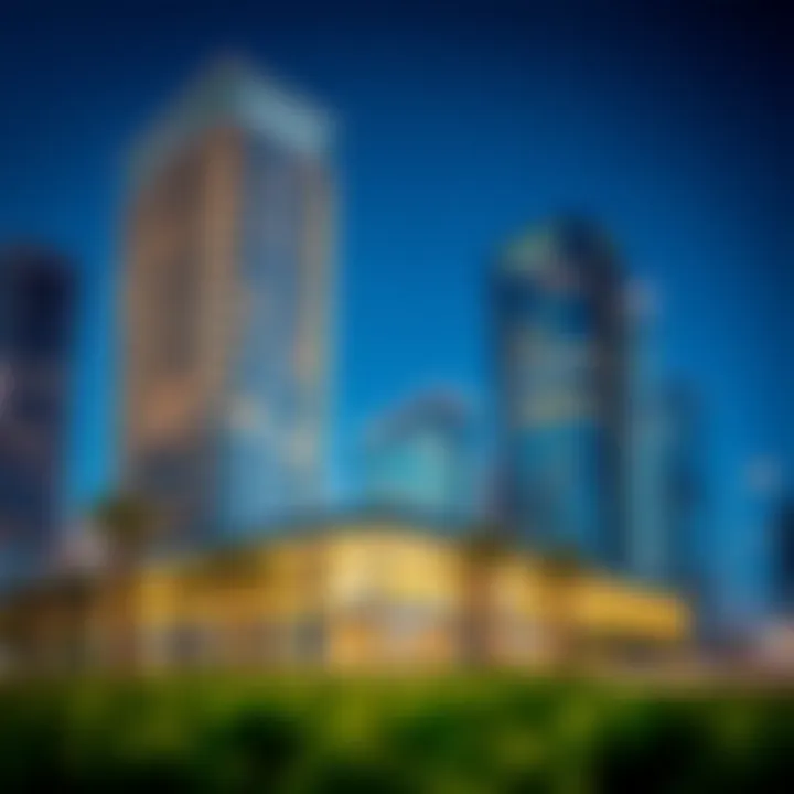 Strategic location of Omniyat offices in Dubai's business district