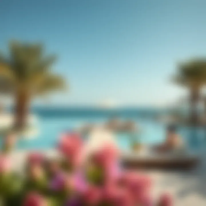 Luxurious amenities and leisure spaces at Creek Beach