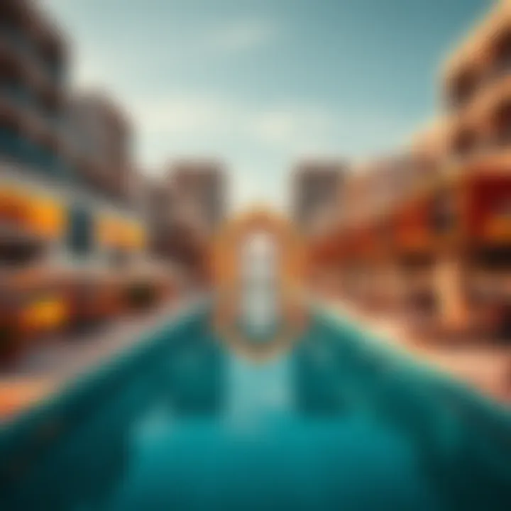 Stunning architectural design of Creek Beach showcasing modern luxury