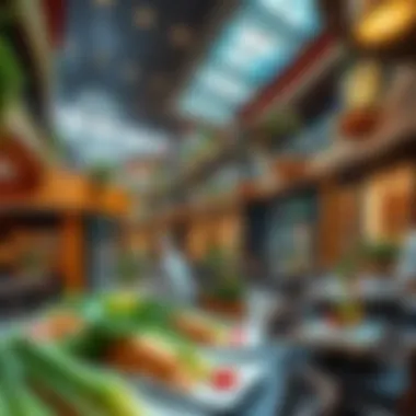 Culinary Diversity at Dubai Hills Mall A stunning view of Dubai Hills Mall showcasing its culinary diversity