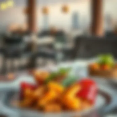 Exquisite dish showcasing local cuisine in Dubai Marina