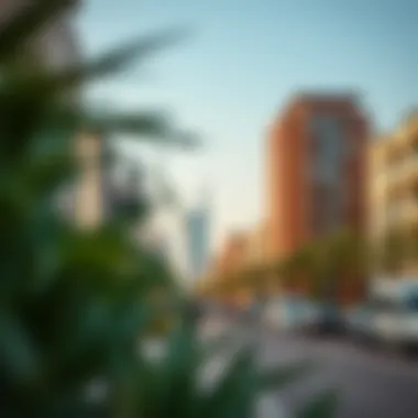 Prime location of Damac Lagoons highlighting proximity to key attractions in Dubai