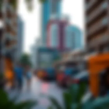 Neighborhood showcasing the vibrant surroundings of the development