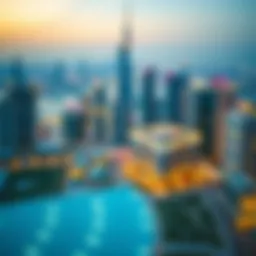 Stunning skyline view featuring The Residences at Business Central