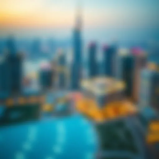 Stunning skyline view featuring The Residences at Business Central
