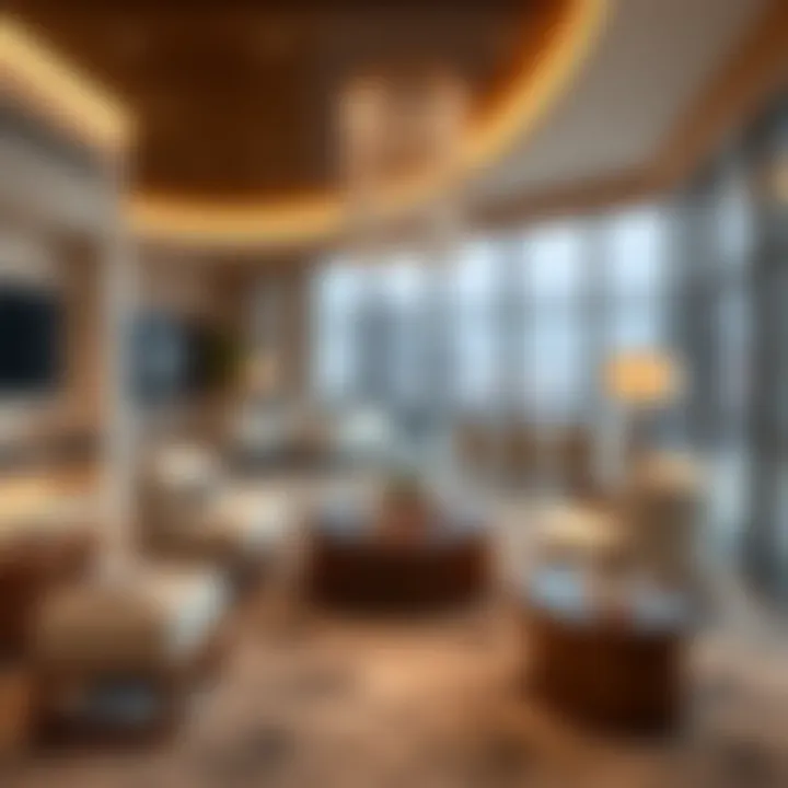 Exquisite amenities in a luxury rental property