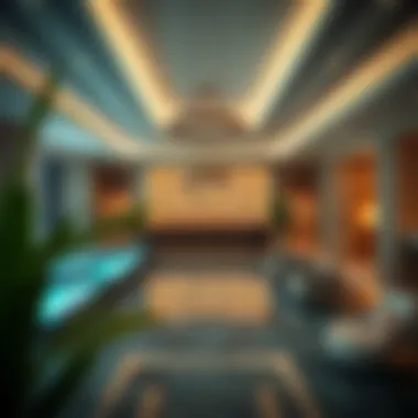 Interior view of high-end amenities in a Dreamscape property