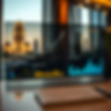 Market trends analysis with graphs related to Dubai real estate