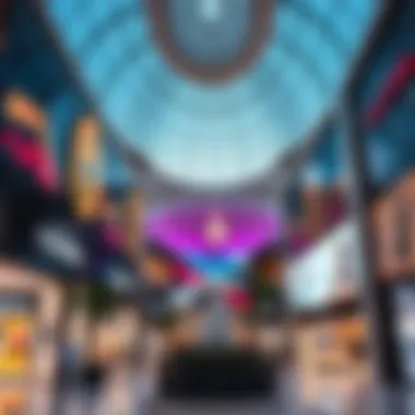 Flagship stores that exemplify high-end shopping experiences at Dubai Mall