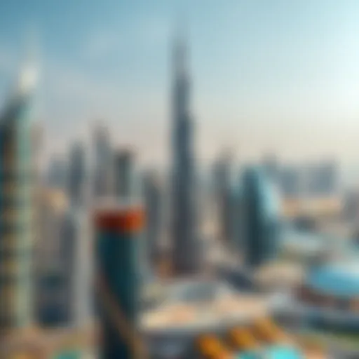 Stunning skyline of Dubai showcasing luxury real estate
