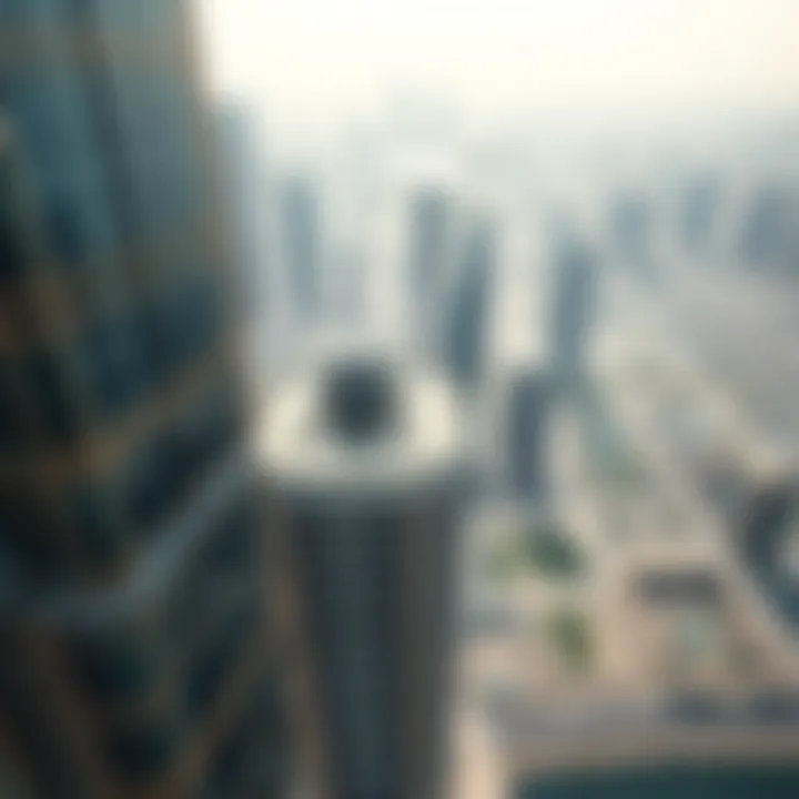 Stunning aerial view of Emaar Address Sky View showcasing its architectural brilliance