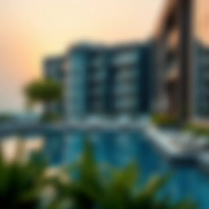 Exquisite residential amenities at Emaar Address Sky View promoting a lavish lifestyle