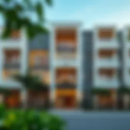 Stunning architectural facade of Etlala Residence 2 showcasing modern design