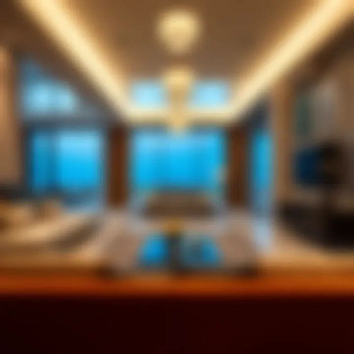 Elegant interior of a Malibu property reflecting modern design