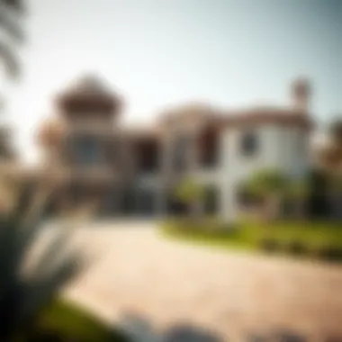 Architectural significance of a villa model in Damac Hills