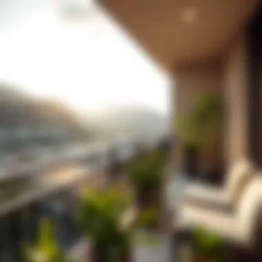 Stunning view from a balcony in Shabia 9