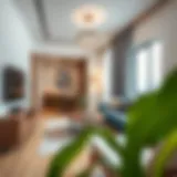 Chic Studio Interior Design Stylish budget studio interior with modern furnishings