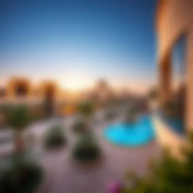 Al Dar's Architectural Marvels A panoramic view of Al Dar's architectural marvels in Dubai