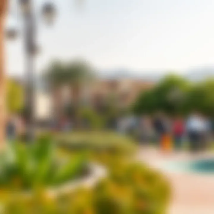 Vibrant community interactions in Al Hills City parks