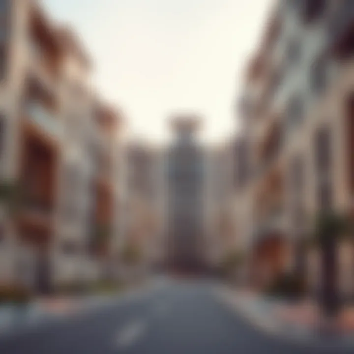 Modern residential buildings in الخيل هايتس