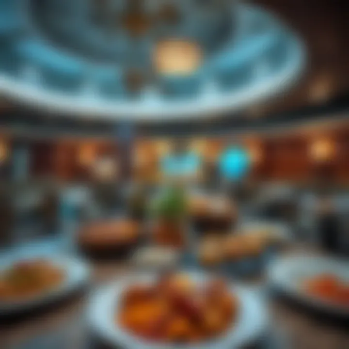 A variety of exquisite dishes