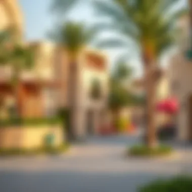 Nearby amenities surrounding Al Khawaneej Walk for residents