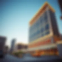 Impressive architectural design of Al Mansoori Building