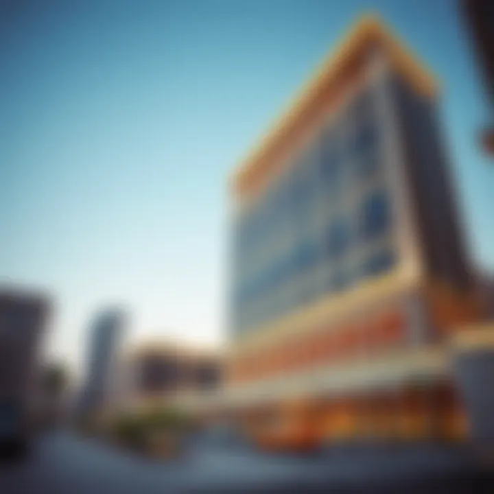 Impressive architectural design of Al Mansoori Building